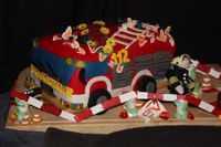 XXXL Feuerwehrauto Torte - Cook&#039;n&#039;Bake by Anika Heer