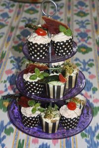 Salzige Ap&eacute;ro Cupcakes - Cook&#039;n&#039;Bake by Anika Heer