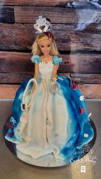 3D Barbie Prinzessin Torte - Cook&#039;n&#039;Bake by Anika Heer